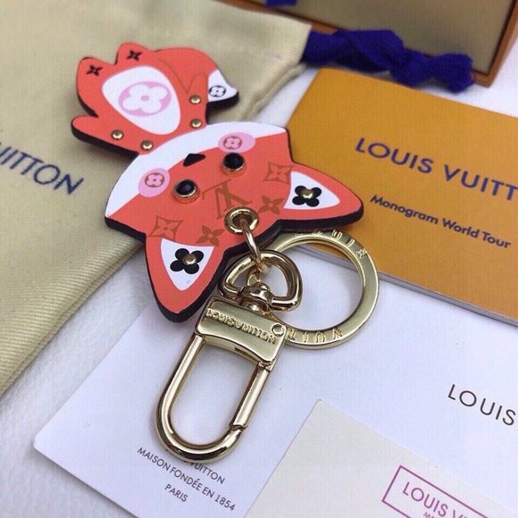 Louis Vuitton Cute Fox Bag Charm/Keychain - Picture 3 of 5